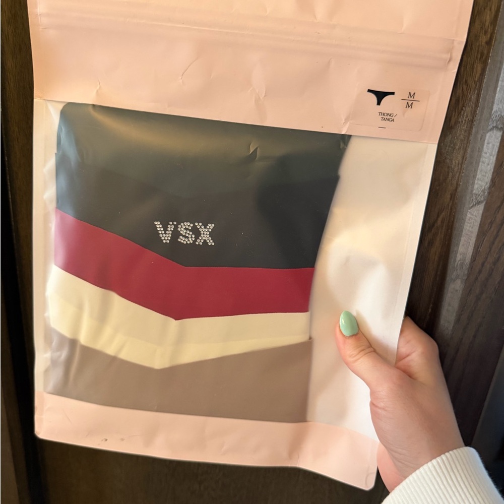 VSX Colorblock Women’s Panties- Black, Burgundy, Cream, Taupe